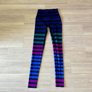K-DEER colorful stripe yoga leggings 🌈